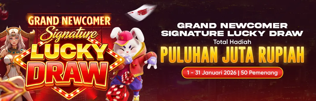 Grand Newcomer Signature Lucky Draw